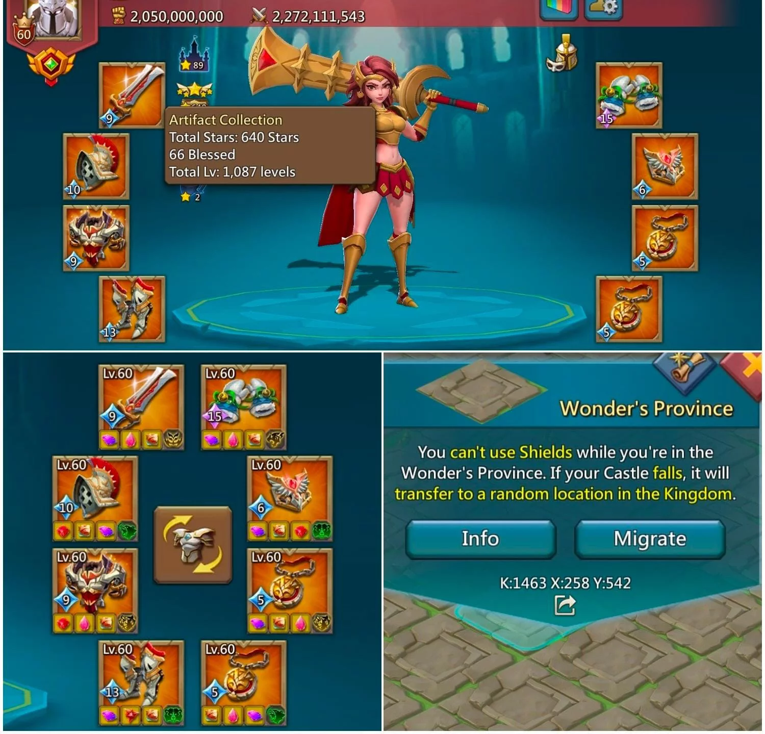 11 Champ Mana 2 Beast Lords Mobile account